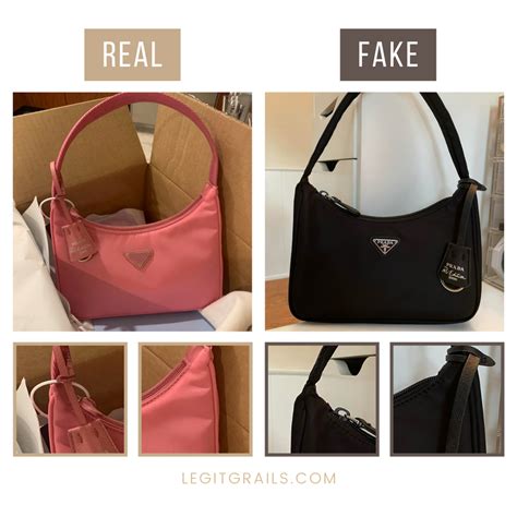 prada fake vs real bag|prada authentic handbags guide.